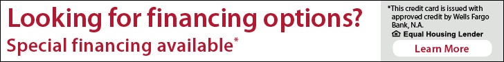 Financing with Wells Fargo.