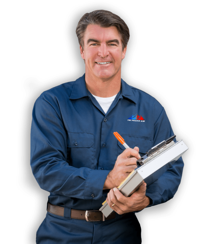 Tri Peaks Air technician in Wheat Ridge, CO.